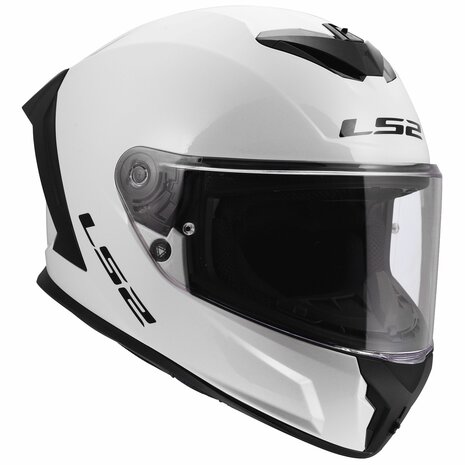 LS2 FF820 Rapid III helmet Solid gloss white