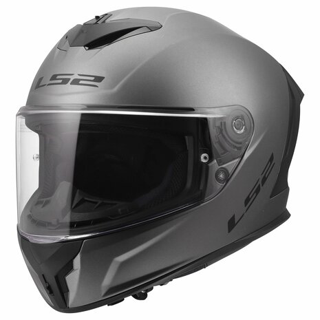 LS2 FF820 Rapid III helmet Solid matt titanium