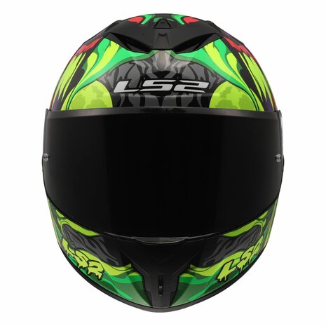 LS2 FF820 Rapid III helmet Lycant gloss purple green