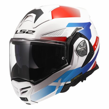 LS2 FF901 Advant X helmet Nova gloss white blue red
