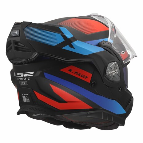 LS2 FF901 Advant X helmet Nova matt black red blue