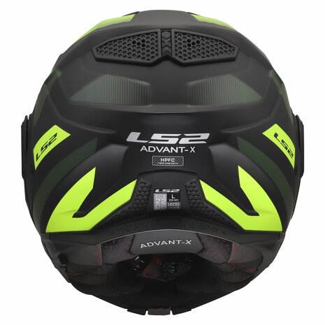 LS2 FF901 Advant X helmet Nova matt black h-v yellow