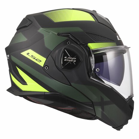 LS2 FF901 Advant X helmet Nova matt black h-v yellow