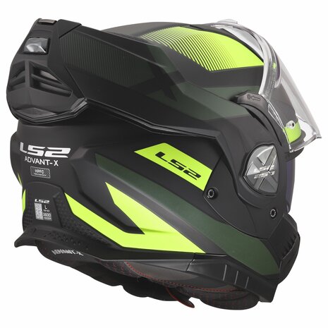 LS2 FF901 Advant X helmet Nova matt black h-v yellow