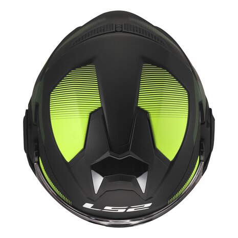 LS2 FF901 Advant X helmet Nova matt black h-v yellow