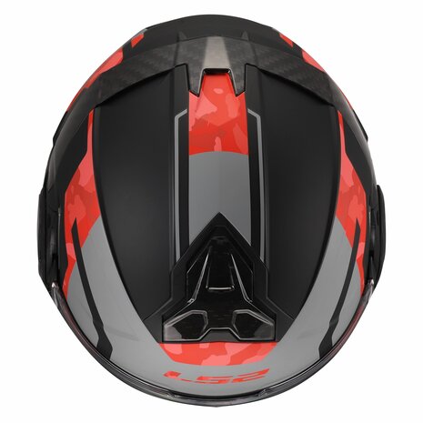 LS2 FF910 Advant II helmet Glide matt black grey red