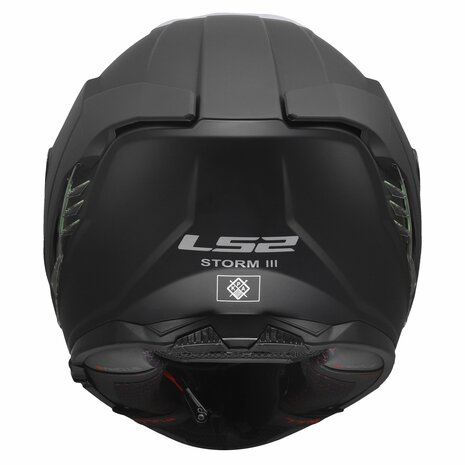 LS2 FF818 Storm III helmet solid matt black