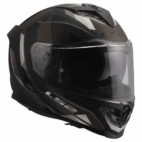 LS2 FF818 Storm III helmet Sporty matt black grey