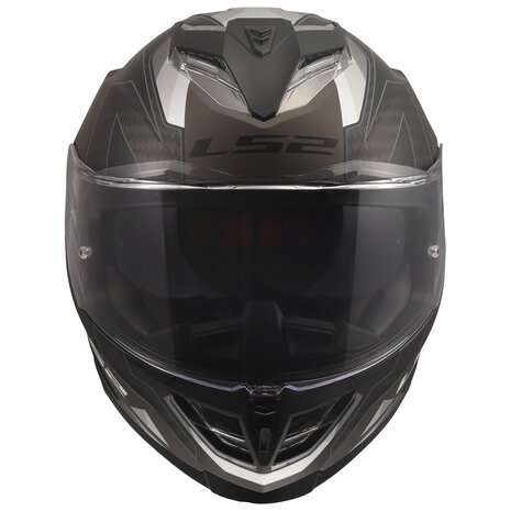 LS2 FF818 Storm III helmet Sporty matt black grey