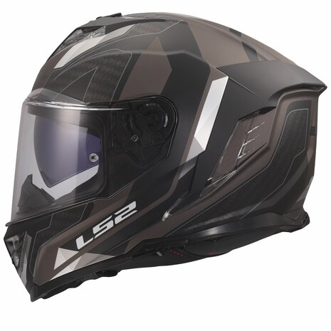 LS2 FF818 Storm III helmet Sporty matt black grey