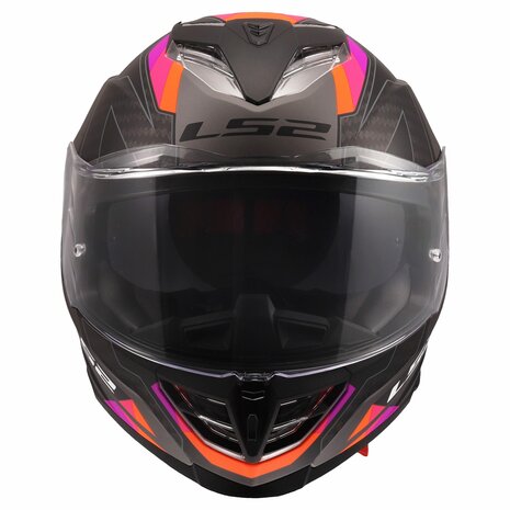 LS2 FF818 Storm III helmet Sporty matt grey purple