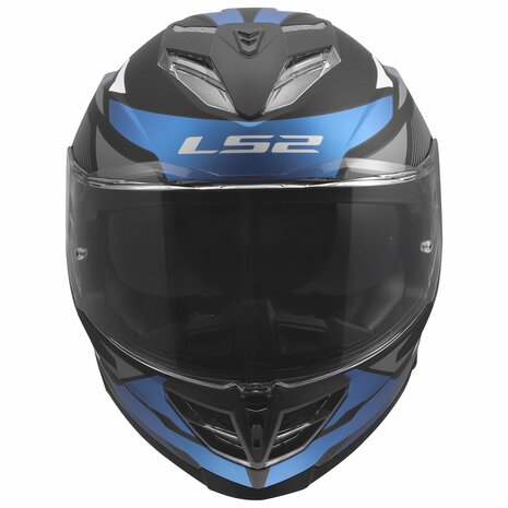 LS2 FF818 Storm III helmet Komai matt black blue