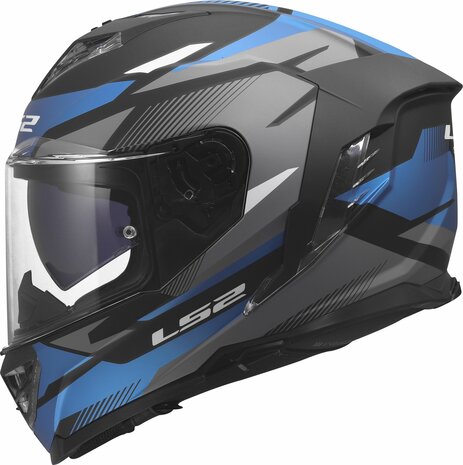 LS2 FF818 Storm III helmet Komai matt black blue