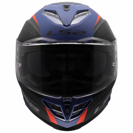 LS2 FF818 Storm III helmet Dynamo matt blue red