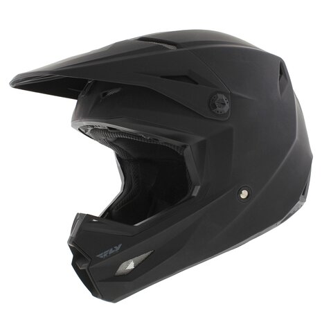 Fly Racing Kinetic MX Helmet Solid matt black - Size XL