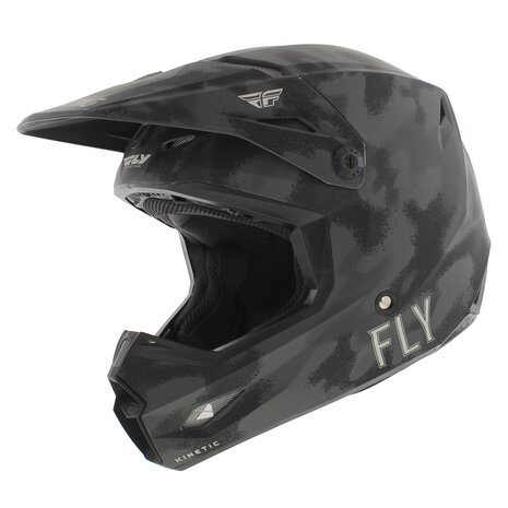 Fly Racing Kinetic MX Helmet S.E. Tactic matt Grey Camo - Size XL