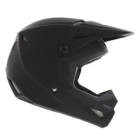 Fly Racing Kinetic MX Helmet Solid matt black - Size XL