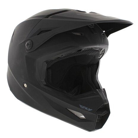 Fly Racing Kinetic MX Helmet Solid matt black - Size XL