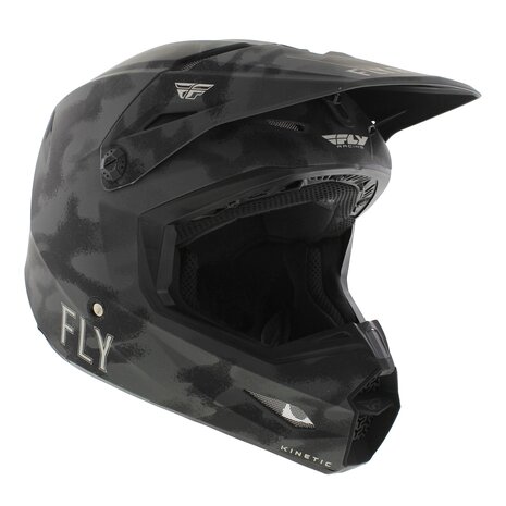 Fly Racing Kinetic MX Helmet S.E. Tactic matt Grey Camo - Size XL