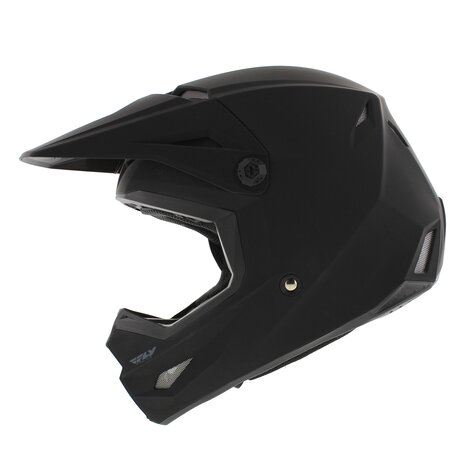 Fly Racing Kinetic Children Youth Offroad MX Helmet Solid matt black
