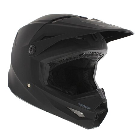 Fly Racing Kinetic Children Youth Offroad MX Helmet Solid matt black