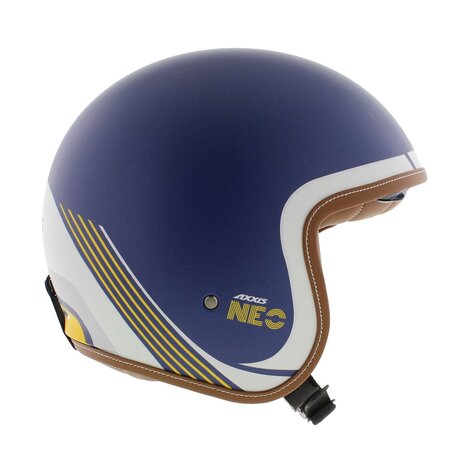 Axxis Hornet S SV helmet Neo C7 matt blue - Motorcycle and scooter helmet