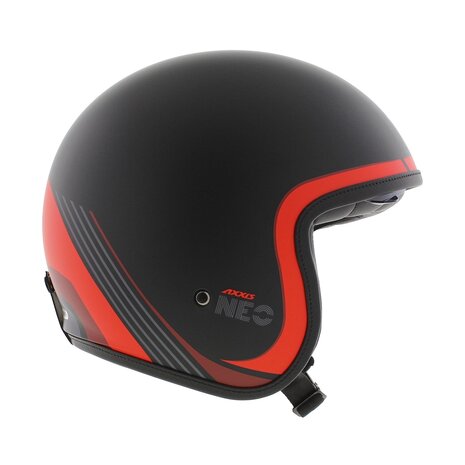 Axxis Hornet S SV helmet Neo B5 matt red black - Motorcycle and scooter helmet