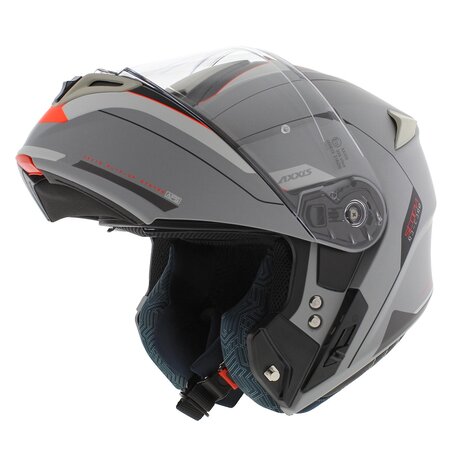 Axxis Storm S SV Flip-up helmet Genuine C2 matt grey - Size XS