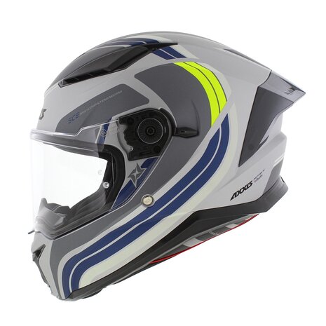 Axxis Panther SV full face motorcycle helmet Tribute C2 matt grey