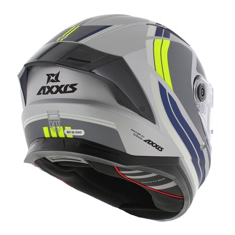 Axxis Panther SV full face motorcycle helmet Tribute C2 matt grey