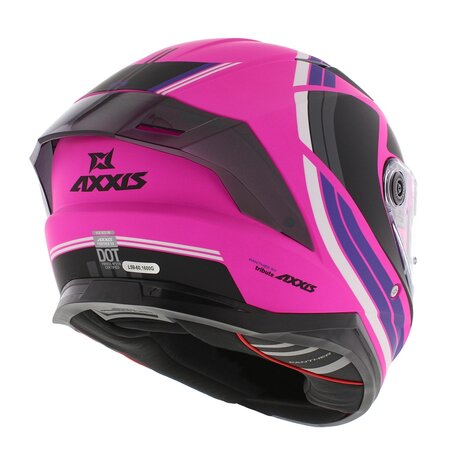 Axxis Panther SV full face motorcycle helmet Tribute C8 matt pink