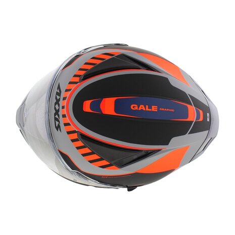 Axxis Panther SV full face motorcycle helmet Gale C4 fluor matt orange