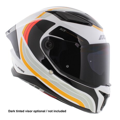 Axxis Panther SV full face motorcycle helmet Tribute A1 gloss black