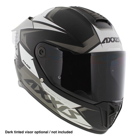 Axxis-Hawk-SV-Evo-Integraal-helm-Ixil-mat-zwart-titanium-rechter-voorkant