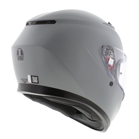 AGV K3 fullface motorcycle helmet Mono matt nardo grey