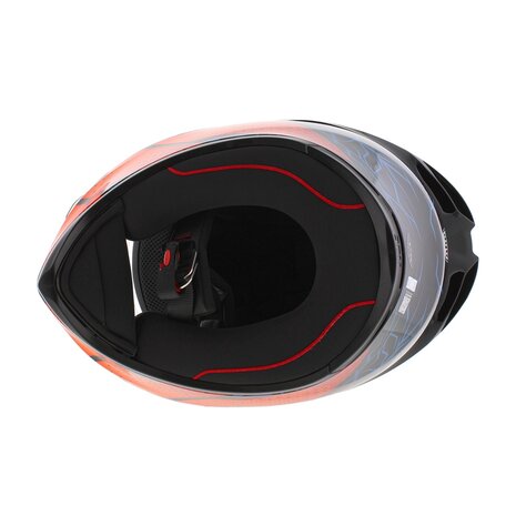 AGV K1 S helmet Speedarmor gloss orange blue