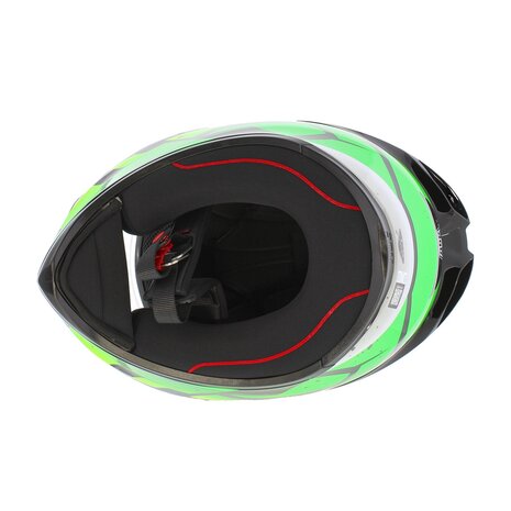 AGV K1 S helmet Punkpulse gloss black purple green