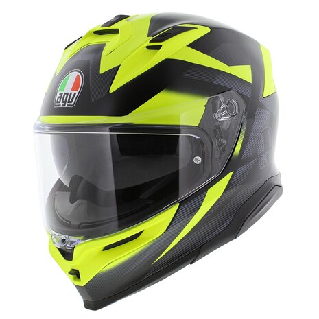 AGV K7 helmet Glimpse matt black fluo yellow