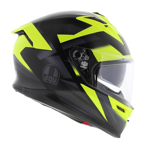 AGV K7 helmet Glimpse matt black fluo yellow