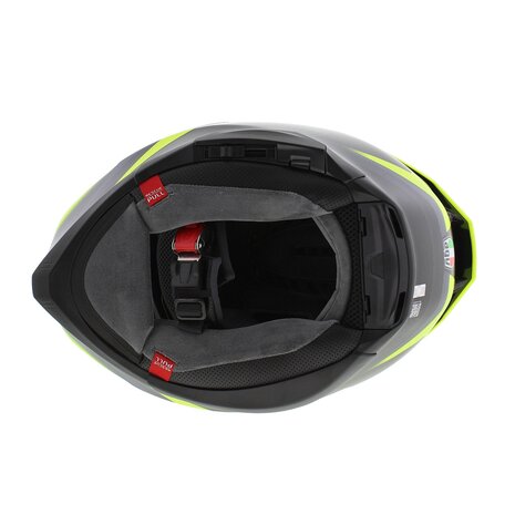 AGV K7 helmet Glimpse matt black fluo yellow