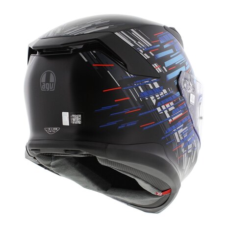 AGV K7 helmet Genisys matt black blue grey