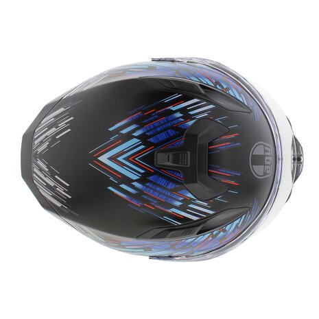AGV K7 helmet Genisys matt black blue grey