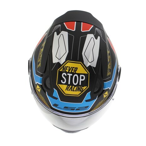 LS2 FF812 Kids junior Zero matt grey red - Children motorcycle racing helmet