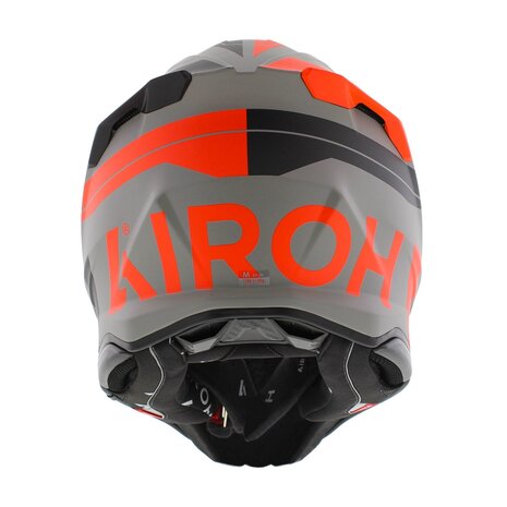 Airoh Twist 3.0 MX Helmet Dynasty black grey orange