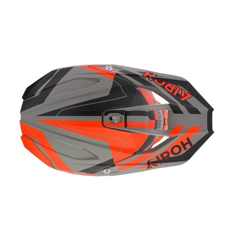 Airoh Twist 3.0 MX Helmet Dynasty black grey orange