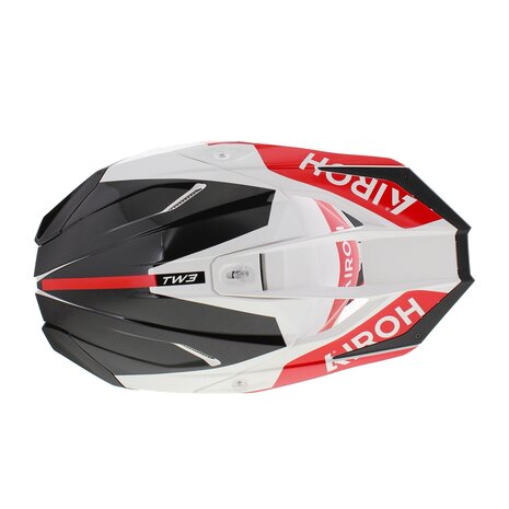 Airoh Twist 3.0 MX Helmet Fancy gloss black white red