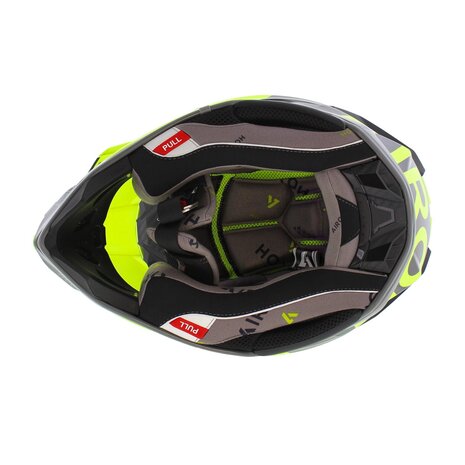 Airoh Twist 3.0 MX Helmet Fancy gloss black yellow