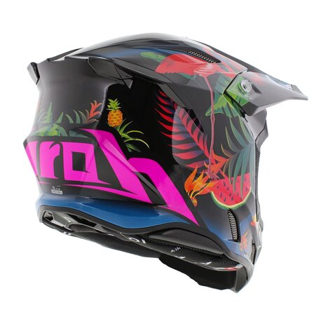 Airoh Twist 3.0 MX Helmet Amazonia gloss black blue green