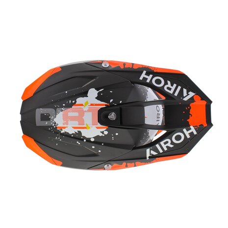 Airoh Twist 3.0 MX Helmet Dirt matt black orange red