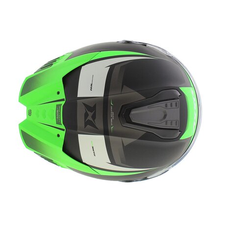 Axxis Hawk SV EVO full face helmet Ixil matt black green